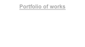 Portfolio of works

by Andreas Kressig
KRESSIG_Andreas_2022.pdf